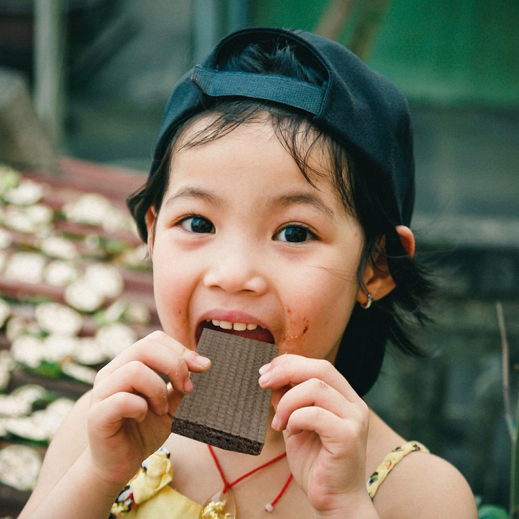 【Mincher明奇】芝麻糙米夾心酥輕巧包(夾心餅乾/8小包入)