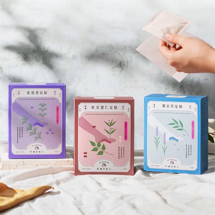 【阿嬤的配方】經典款 樹液足貼 三款任選 (消除緊繃/久站放鬆/運動後腳痠)