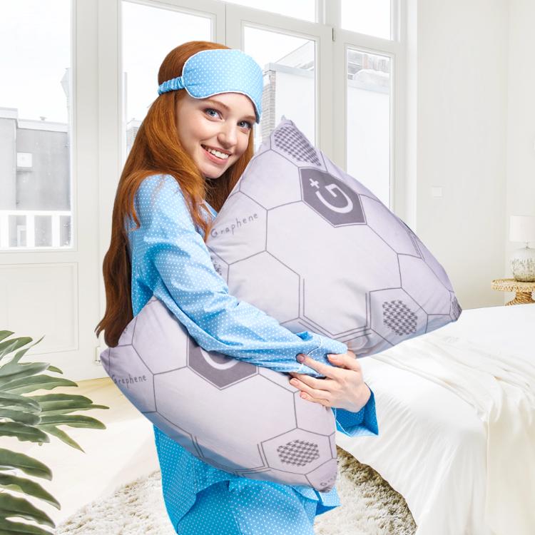 【Sandra仙朵拉】台灣製 石墨烯舒眠枕