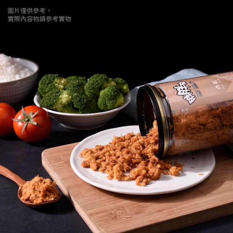 【胖胖豬】綿密酥脆 黃金蔬果肉鬆250g/罐裝