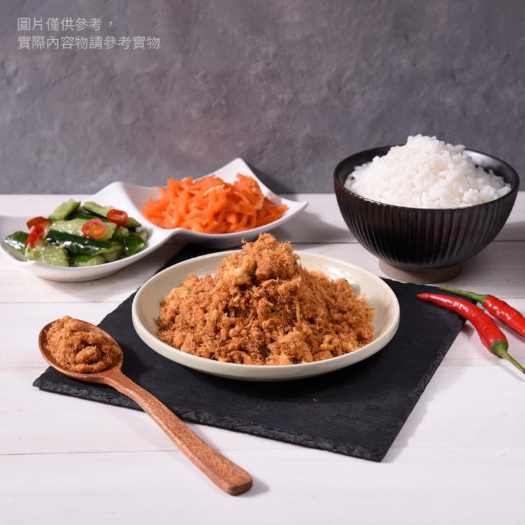 【胖胖豬】綿密酥脆 黃金蔬果肉鬆170g/袋裝