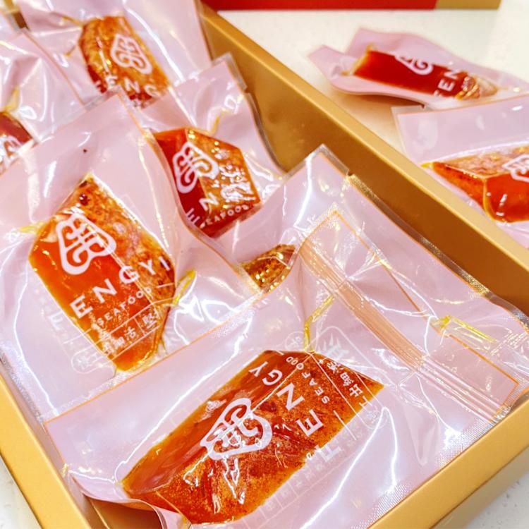 【威海Way Hai】溏心御子禮盒｜台灣頂級野生爆漿一口烏魚子 精緻送禮禮盒(120g/年節好禮)