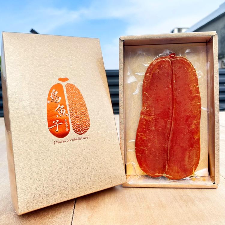 【威海Way Hai】溏心御子禮盒｜台灣頂級野生爆漿一口烏魚子 精緻送禮禮盒(120g/年節好禮)