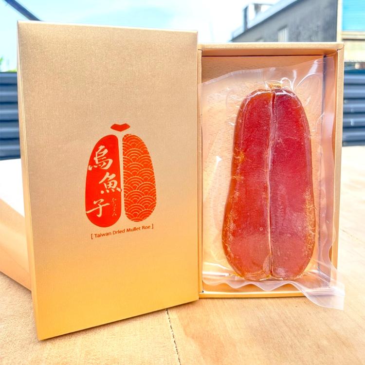 【威海Way Hai】溏心御子禮盒｜台灣頂級野生爆漿一口烏魚子 精緻送禮禮盒(120g/年節好禮)