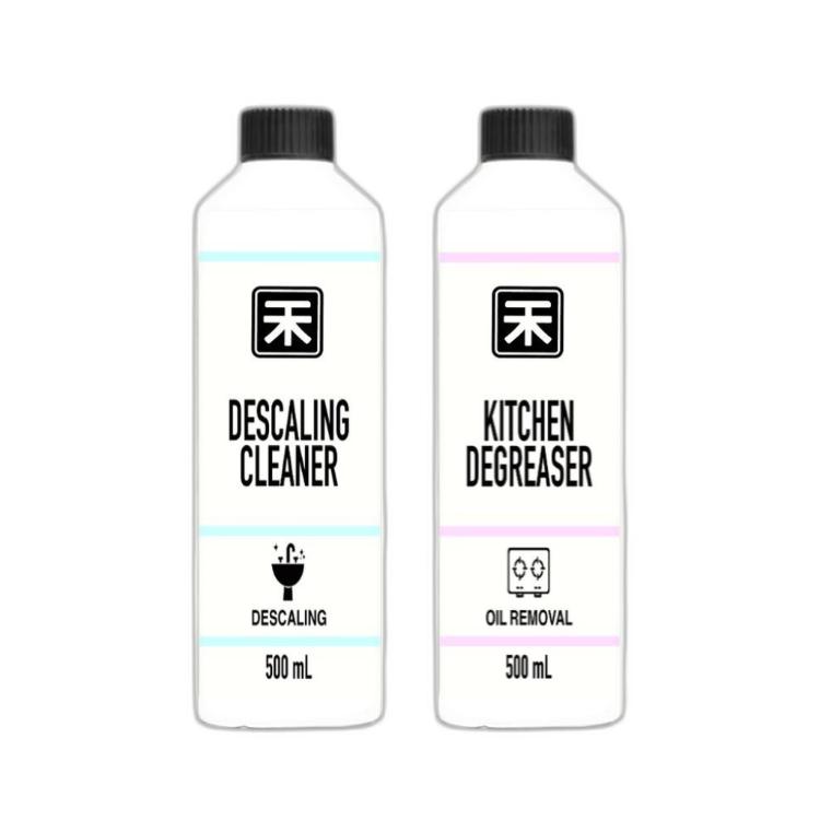 【禾研所】廚房除油污 浴室除水垢 (廚房重油污/浴室水垢皂垢/一噴一刷淨