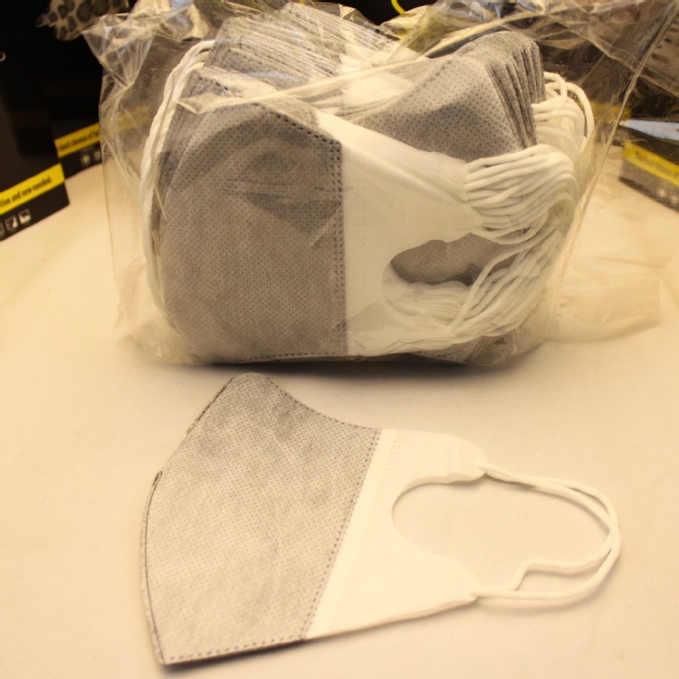 BNN牌-成人3D立體活性碳四層口罩