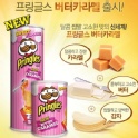 大罐110g韓國品客奶油焦糖洋芋片粉紅限定版/粉紅品客