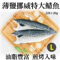 【伊娜廚房】薄鹽漬美味挪威超大鯖魚