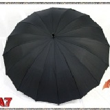 阿波羅無敵自動長傘(愛合購限定特賣價格1支280元) GA7黑色(2012年最新時尚色系升級改版＊正妹型男最愛的好傘＊專利蓮花傘骨＊防潑水)