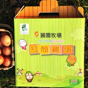 麗園牧場紅殼雞蛋(30粒宅配版)