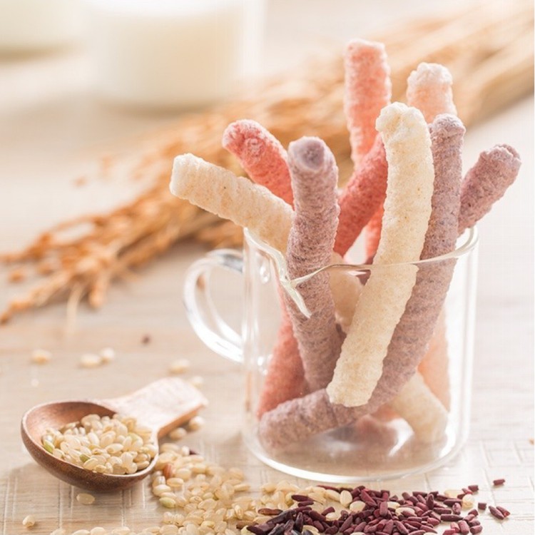 【無麩質米餅】玉山碾米100%純米米餅／纖米條60g／綜合口味：糙米、黑糙米、紅麴米