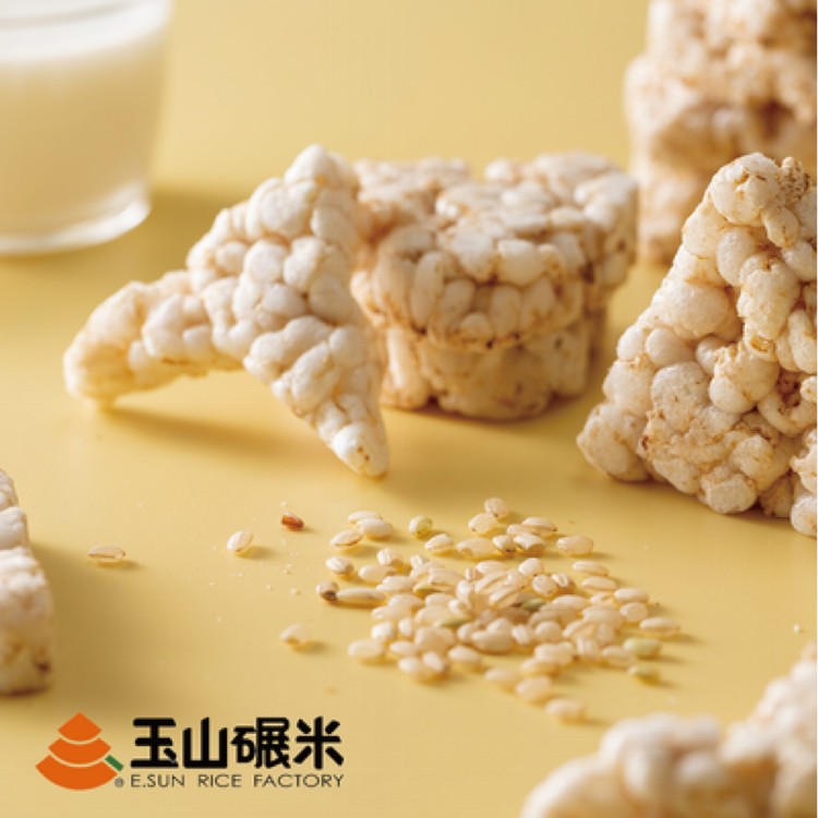 【無麩質米餅】玉山碾米100%純米米餅／非油炸、無麩質／糙米餅／糙米香／糙厚米餅