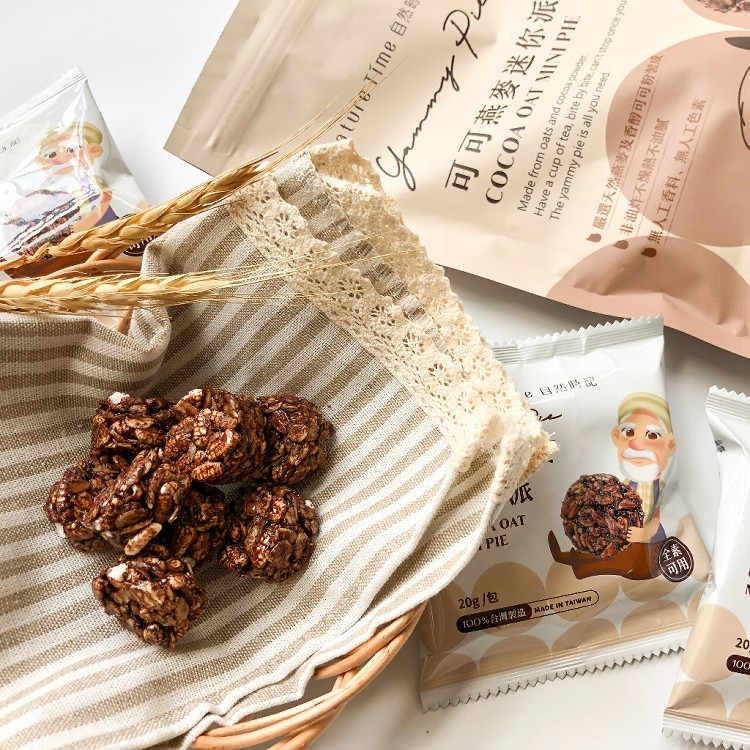 【自然時記】可可燕麥迷你派