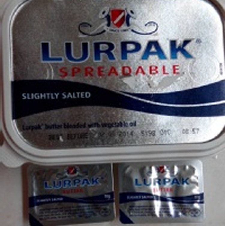 LURPAK 淡鹽迷你奶油(10g) /個