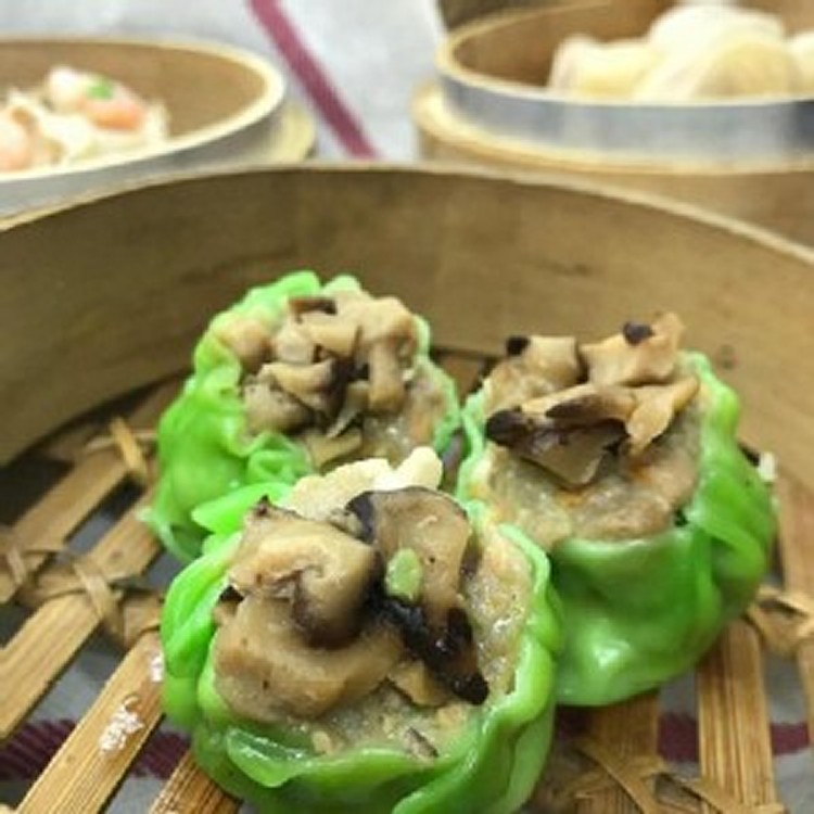 手工香菇燒賣 一盒１０顆裝　　