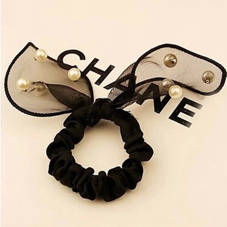 韓國進口飾品批發韓版可愛兔耳朵發繩珍珠蕾絲發圈發飾頭繩頭飾女-淘寶台灣，萬能的淘