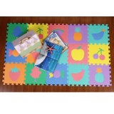 明德 水果 環保無毒 EVA 巧拼地墊 塑膠地墊 寶寶爬行墊 遊戲墊 30*30cm