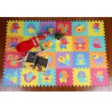 明德 動物 環保無毒 EVA 巧拼地墊 塑膠地墊 寶寶爬行墊 遊戲墊 30*30cm