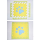 明德 動物 環保無毒 EVA 30*30cm 封邊 邊條 巧拼地墊 塑膠地墊 寶寶爬行墊 遊戲墊