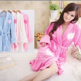 暖呼呼珊瑚絨睡袍 浴袍 可搭 衛生衣 睡衣內衣