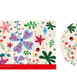 米樂 花卉罐 (甜鹹,葷食)白巧達起司爆米花