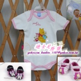 迪士尼 disney 卡通 小熊維尼 寶寶純棉 嬰兒連身衣 包屁衣 多種款式 顏色 特價：$100