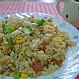 Dr.CooK~火腿玉米蛋炒飯 特價：$35