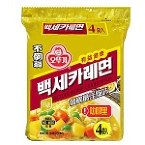 韓國不倒翁咖哩拉麵（四入裝）