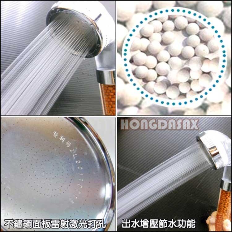 SPA除氯蓮蓬頭(4支入組)