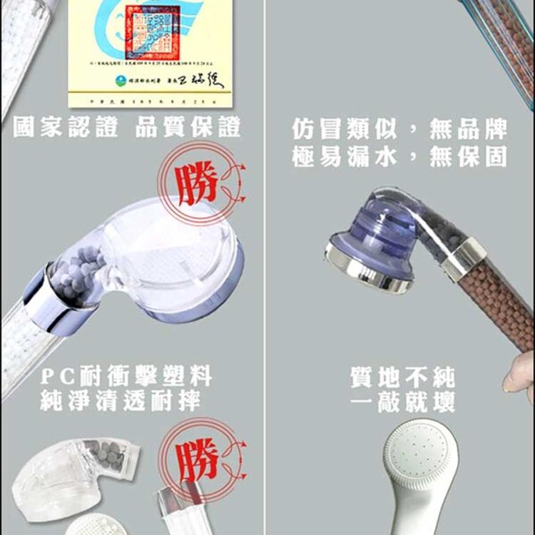 SPA除氯蓮蓬頭(4支入組)