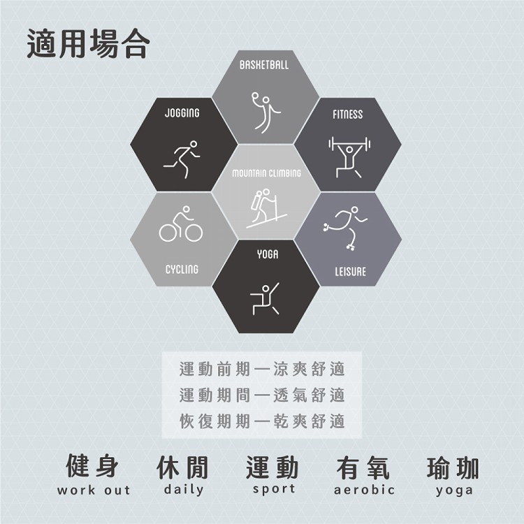 【巧奇石墨烯】7分褲 智能呼吸褲-經典黑、銀河灰(CH836)