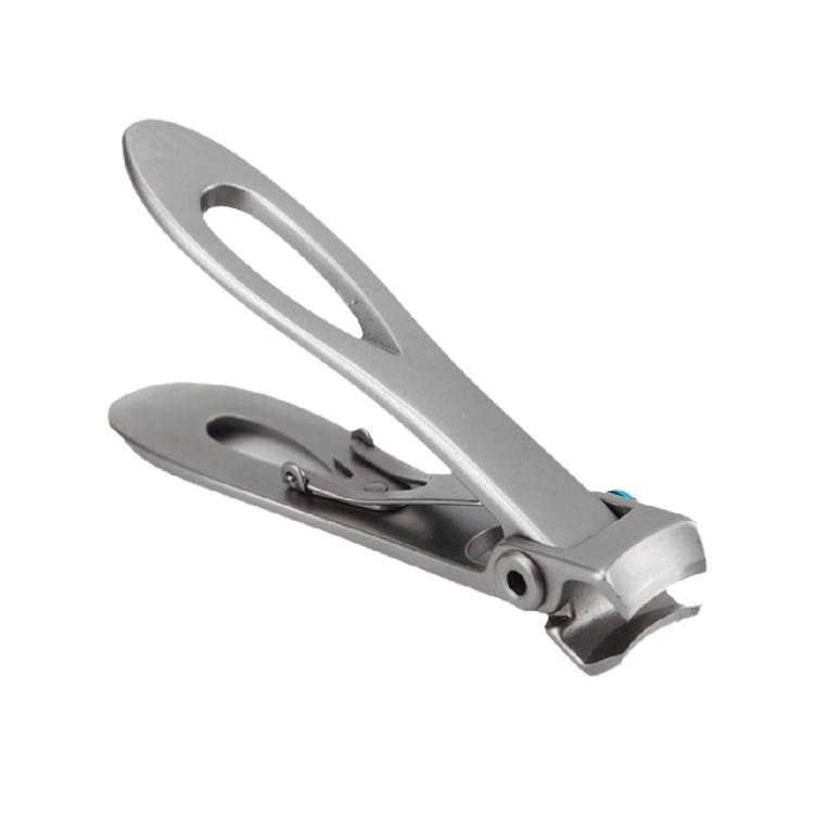 【Hybolar】不鏽鋼大開口指甲剪 兩種顏色隨機出貨（黑/銀）