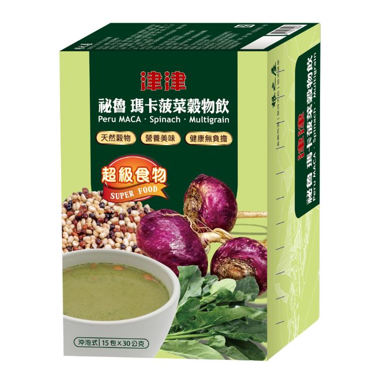 【津津根之屋】瑪卡三種品項任選(燕麥蛋白飲/菠菜穀物飲/黑豆芝麻飲)