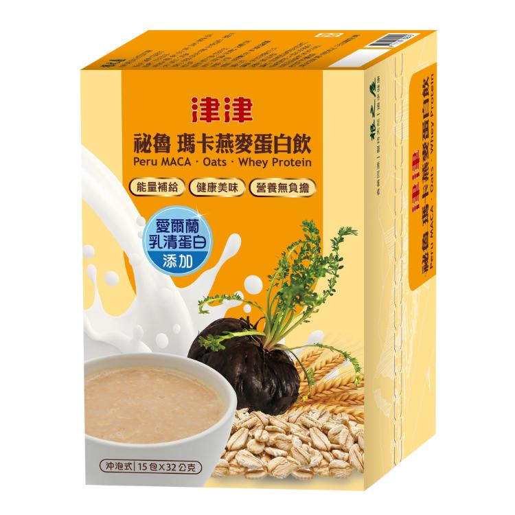 【津津根之屋】瑪卡三種品項任選(燕麥蛋白飲/菠菜穀物飲/黑豆芝麻飲)