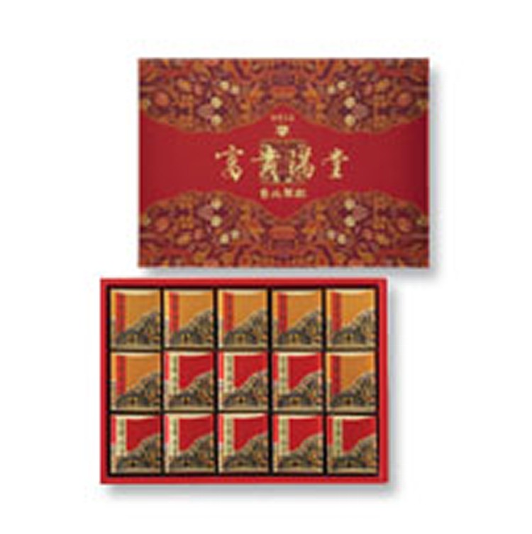 富貴滿堂: 鳳梨蛋黃酥 鳳梨松子酥 (第三代鳳梨酥) *15顆