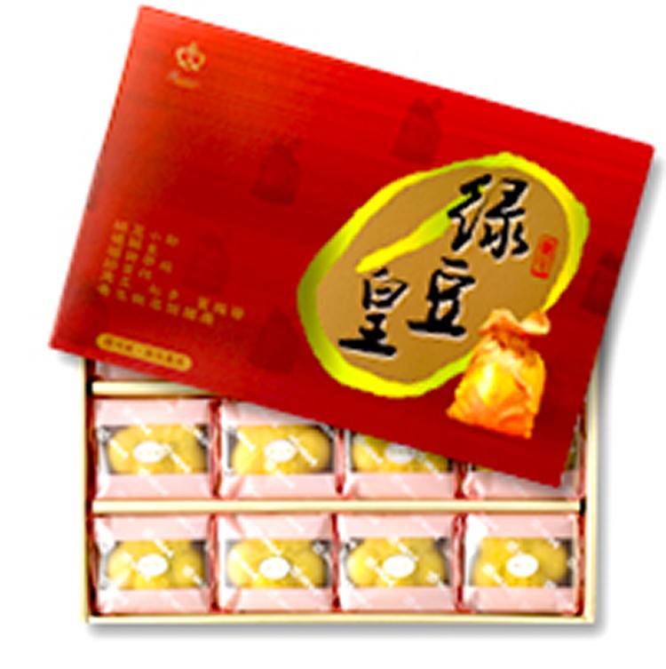 養生綠豆皇-綜合12入(黑豆/松子/蔓越莓)