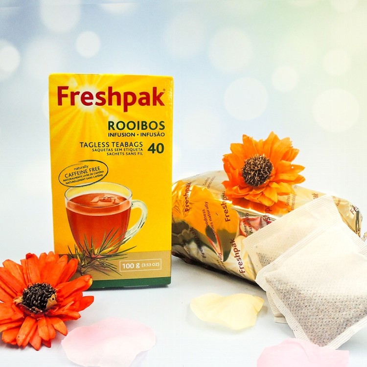 【Freshpak】南非國寶茶(博士茶) RooibosTea 茶包-新包裝/40入
