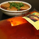 紅燒臭豆腐(素)-不辣 特價：$120