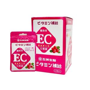 【五洲生醫】蔓越莓維他命EC口含錠 12包/盒