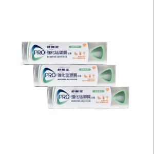 【舒酸定】長效抗敏牙膏 瑯質清新薄荷110g(3入優惠組)