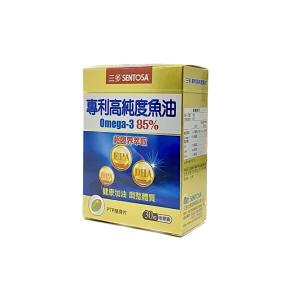 【三多】專利高純度魚油軟膠囊(omega-3 含85%) 30粒/入