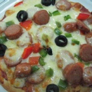 德式香腸披薩