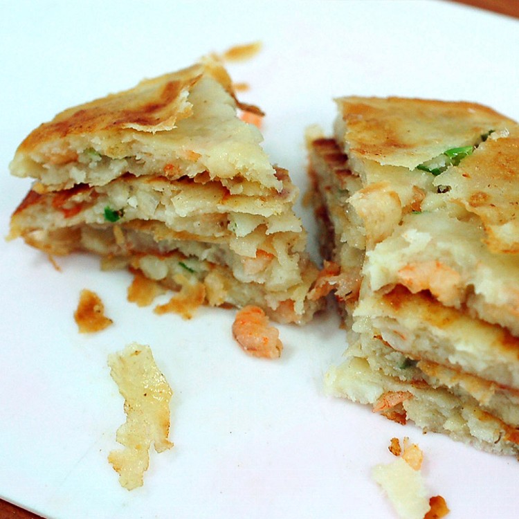 A7052【築地一番鮮】料超多月亮蝦餅5片(150G/片)