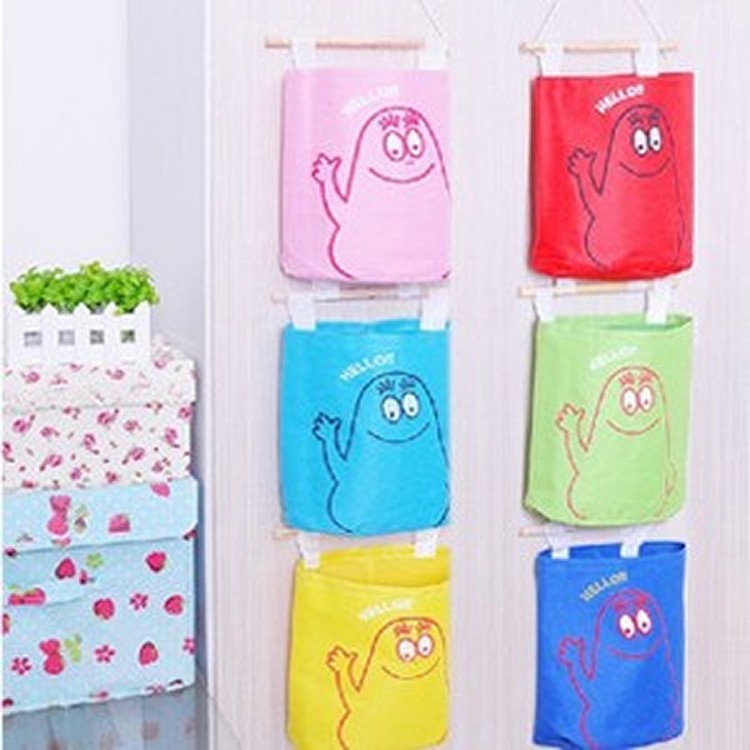 牛津布五彩收纳挂包袋 杂物挂袋 储物袋 收纳挂袋1个价