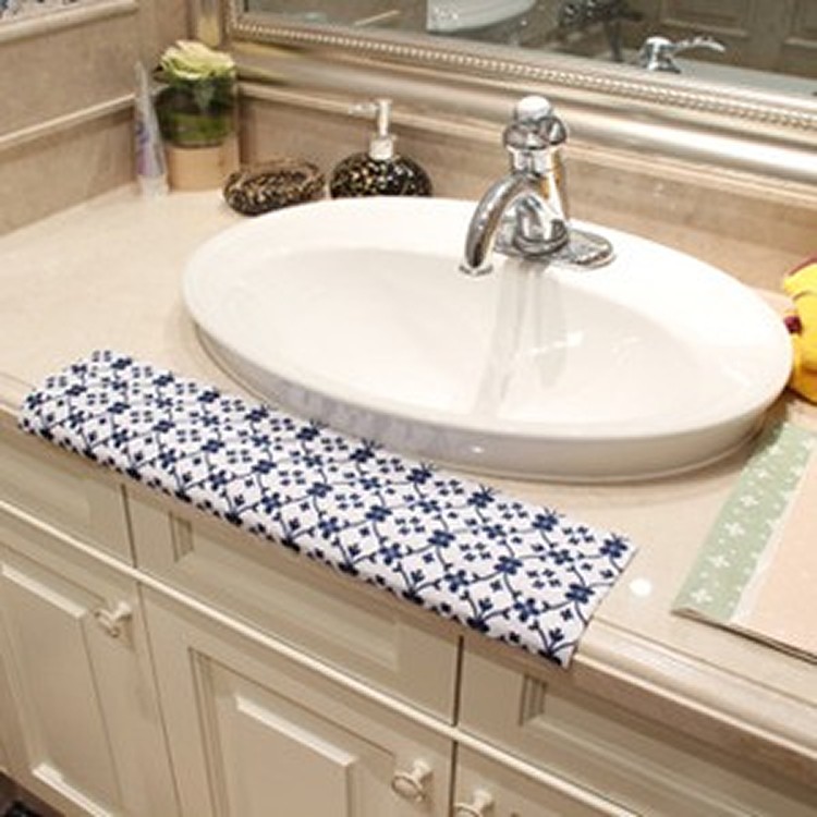 厨房自粘水槽洗菜盆防水贴 浴室洗漱台马桶防水滴落吸湿贴