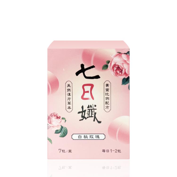 【家家生醫】 七日孅茶包 經典/玫瑰綠茶/白桃玫瑰/桂花薄荷/玄米煎茶 七日纖 7包/盒
