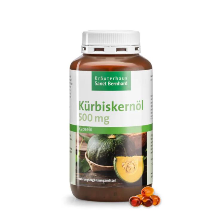 【聖伯納德Sanct Bernhard】 南瓜籽油膠囊 400顆/瓶