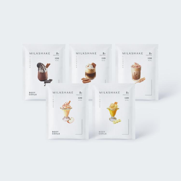 【Body Goals】飽飽控卡白奶昔 - 多款可選