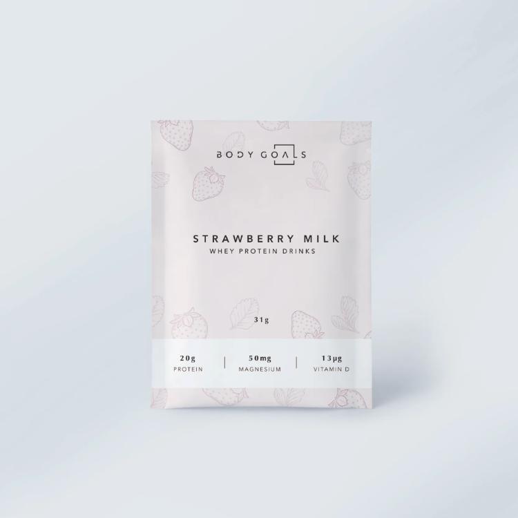 【Body Goals】多效乳清蛋白飲：法式可可 奶茶 草莓牛奶 咖啡拿鐵