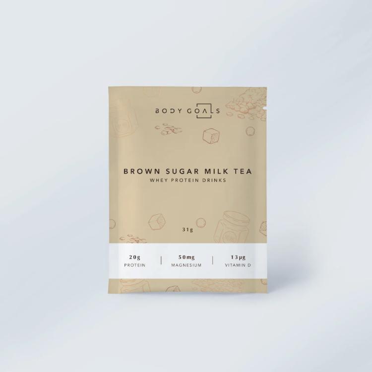 【Body Goals】多效乳清蛋白飲：法式可可 奶茶 草莓牛奶 咖啡拿鐵